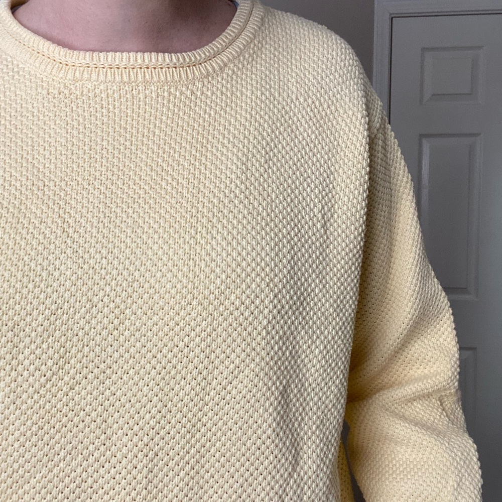 Yellow Knit Sweater
